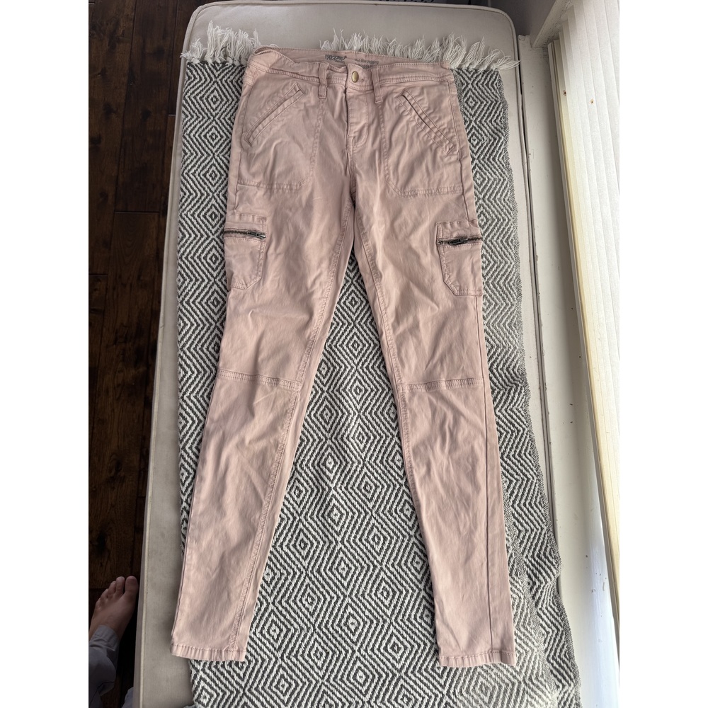 Mossimo Supply Co. Mid-Rise Pink Super Stretch Jegging Size 6/28
